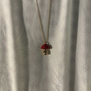 mushroom necklace